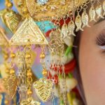 Snail Crown - Woman Wearing Traditional Jewelry