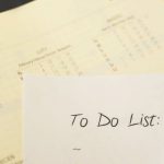 Goals Checklist - Pen on to Do List Paper